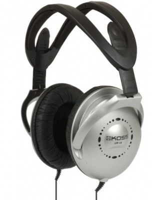 Koss | Headphones | UR18 | Wired | On-Ear | Silver | Noise canceling