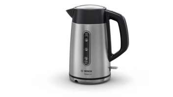 Bosch | Kettle | DesignLine TWK4P440 | Electric | 2400 W | 1.7 L | Stainless steel | 360° rotational base | Black/Stainless Steel