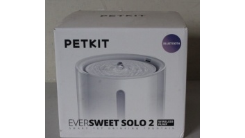 SALE OUT. Petkit P4114 (CT-W2) Eversweet Solo 2 Fountain, White | PETKIT | Smart Pet Drinking Fountain | Eversweet Solo 2 | Capacity 2 L | Filtering | Material Plastic | White | DEMO | 24 month(s)