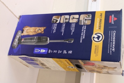SALE OUT. Bissell | All-in-one Multi-surface Vacuum Cleaner | CrossWave OmniForce Edge Select | Cordless operating | Handstick | Washing function | 25.9 V | Operating time (max) Up to 30 min | Black/Titanium | Warranty 24 month(s) | DAMAGED PACKAGING, SCR