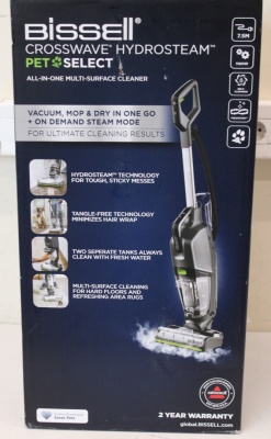 SALE OUT. Bissell All-in one Multi-Surface Cleaner | 3527N Crosswave HydroSteam Pet Select | Corded operating | Washing function | 1100 W | N/A V | Titanium/Black/Silver/Lime | Warranty 24 month(s) | UNPACKED, SCRATCHES, MISSING INNER PACKAGING