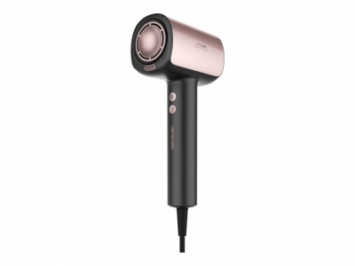 Cecotec Hair dryer | DryGlam Nano Plasma | 1600 W | Number of temperature settings 3 | Ionic function | Black/Rose Gold | Diffuser nozzle