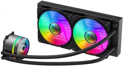 Gamemax CPU Liquid Cooler | ICEBURG 240 INFINITY | Black