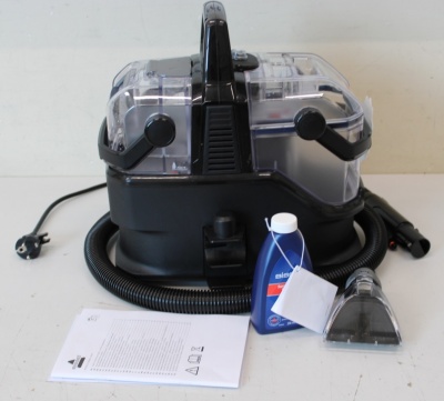 SALE OUT. Bissell SpotClean C9 Select Portable Carpet & Upholstery Cleaner | Bissell Portable Carpet and Upholstery Cleaner | SpotClean C9 Select | Corded operating | Washing function | 400 W | 24 month(s) | 25.9 V | Black/Warm White/Silver | USED, SCRATC
