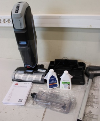 SALE OUT. Bissell Vacuum Cleaner | CrossWave Edge Select | Cordless operating | Washing function | 25.9 V | Black/Warm White/Silver | UNPACKED,MISSING INNER PACKAGING