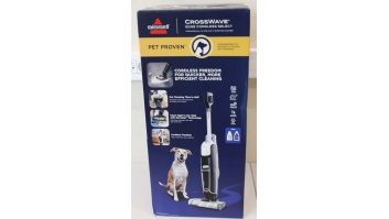 SALE OUT. Bissell Vacuum Cleaner | CrossWave Edge Select | Cordless operating | Washing function | 25.9 V | Black/Warm White/Silver | UNPACKED,MISSING INNER PACKAGING