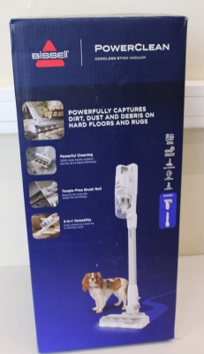 SALE OUT. Bissell Stick Vacuum | PowerClean | Cordless operating | 200 W | Operating time (max) 40 min | Warm White/Gray/Sparkling Silver | Warranty 24 month(s) | USED, DIRTY, SCRATCHES, MISSING INNER PACKAGING