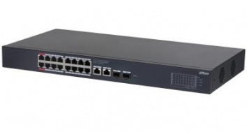 Switch|DAHUA|Desktop/pedestal|Rack|16x10Base-T / 100Base-TX / 1000Base-T|2xSFP|PoE ports 16|CS4220-16GT-240