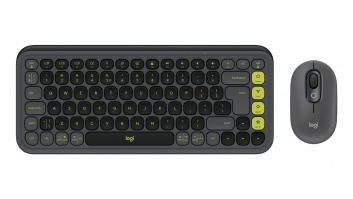 KEYBOARD +MOUSE COMBO POP ICON/GR/GREEN 920-013140 LOGITECH