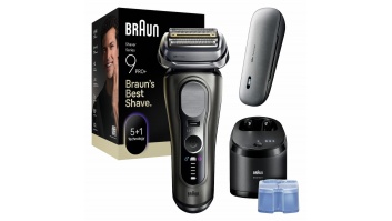 BRAUN bārdas skuveklis 9 Pro+, pelēks