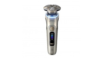 PHILIPS i9000 Prestige Ultra Elektroskuveklis mitrai/sausai skūšanai (lādējams), baltais zelts