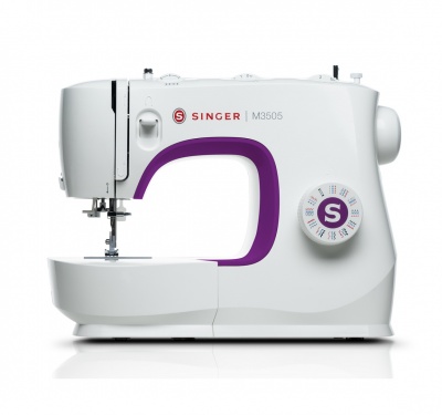 Singer Sewing Machine M3505 Number of stitches 32 Number of buttonholes 1 White