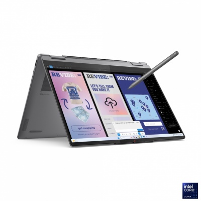 Lenovo Yoga 7 2-in-1 14ILL10 | Luna Grey | 14 " | OLED | Touchscreen | WUXGA | 1920 x 1200 pixels | Intel Core Ultra 7 | 256V | 16 GB | Soldered LPDDR5x | Solid-state drive capacity 512 GB | Intel Arc Graphics 140V | Windows 11 Home | 802.11be | Bluetooth