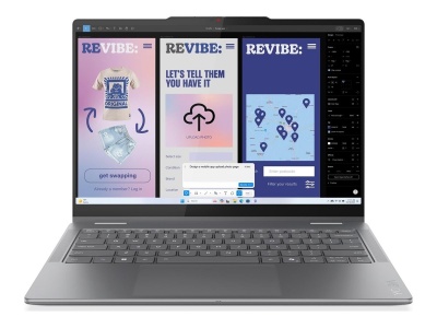 Lenovo | Yoga 7 2-in-1 14ILL10 Intel | Luna Grey | 14 " | OLED | Touchscreen | WUXGA | 1920 x 1200 pixels | Intel Core Ultra 7 | 256V | 16 GB | Soldered LPDDR5X | Solid-state drive capacity 512 GB | Intel Arc Graphics 140V | Windows 11 Home | 802.11be | B