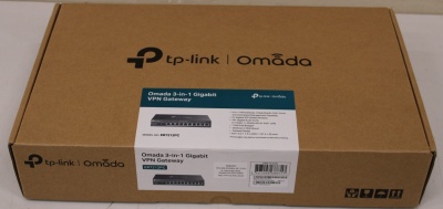 SALE OUT. TP-LINK | Omada 3-in-1 Gigabit VPN Router | ER7212PC | 802.1q | 10/100/1000 Mbit/s | Ethernet LAN (RJ-45) ports 8 | Mesh Support No | MU-MiMO No | No mobile broadband | 24 month(s) | USED, SCRATCHED ON BACK