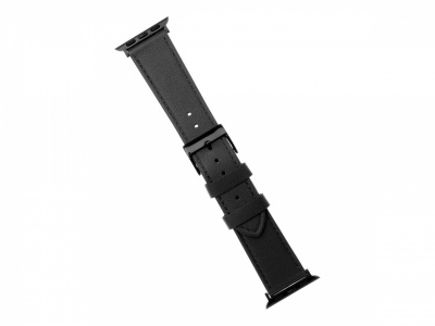 Fixed | Strap for Apple Watch 42/44/45/46/49mm | Black | Leather
