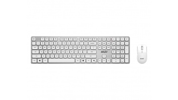 MSI FORGE K210 WIRELESS COMBO WHITE US | Keyboard and Mouse Set | Wireless | Mouse included | US | White