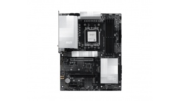 MSI PRO X870E-S EVO WIFI | Processor family AMD | Processor socket AM5 | DDR5 | Supported hard disk drive interfaces SATA, M.2 | Number of SATA connectors 4