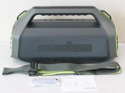 SALE OUT. Anker Soundcore | Portable Bluetooth Speaker | Boom 2 Plus | Warranty 24 month(s) | 140 W | Bluetooth | Wireless connection | Portable | Adventure Green | UNPACKED, MISSING INNER PACKAGING