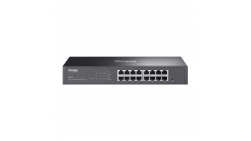 ES216G | TP-LINK Omada 16-Port Gigabit Easy Managed Switch | Desktop/Rackmountable | Managed | Power supply type 100-240 V, 50/60 Hz