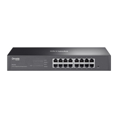 ES216G | TP-LINK Omada 16-Port Gigabit Easy Managed Switch | Desktop/Rackmountable | Managed | Power supply type 100-240 V, 50/60 Hz