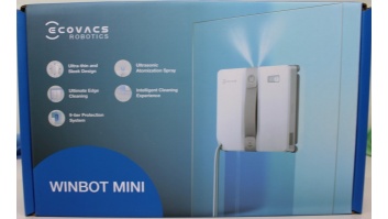 SALE OUT. | Ecovacs Windows Cleaner Robot | WINBOT MINI GREY | Corded | Grey | DEMO