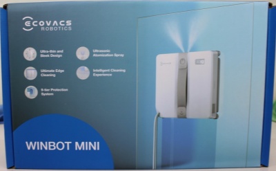 SALE OUT. | Ecovacs Windows Cleaner Robot | WINBOT MINI GREY | Corded | Grey | DEMO