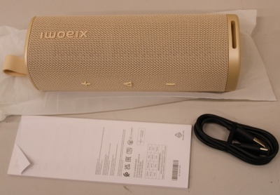 SALE OUT. Xiaomi Sound Outdoor, Gold | Xiaomi Sound Outdoor; IP67 dust and water resistance | Warranty 24 month(s) | 30 W | Bluetooth | Wireless connection | Portable | Gold | DEMO