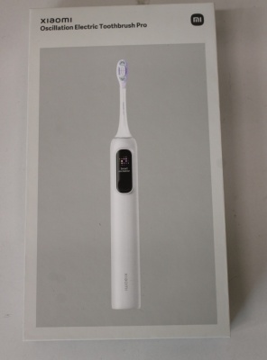 SALE OUT. Xiaomi Oscillation Electric Toothbrush Pro, White EU | Xiaomi Oscillation Electric Toothbrush Pro EU | Warranty 24 month(s) | Rechargeable | For adults | Number of brush heads included 2 | Number of teeth brushing modes 4 | White | UNPACKED, MIS