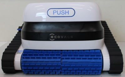 SALE OUT. Ecovacs ULTRAMARINE P1 Robotic Pool Cleaner, 4800 GPH power, SmartNavi, White/Blue | Ecovacs ULTRAMARINE P1 | Robotic Pool Cleaner | Operating time (max) 180 min | Wet | Li-ion | 4600 mAh | White/Blue | DEMO