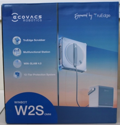 SALE OUT. | Ecovacs Window Cleaning Robot | WINBOT W2S OMNI | Corded | 8000 Pa | White | SCRATCHED ITEM, REMOVED SOCKET COVER