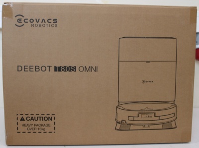SALE OUT. Ecovacs DEEBOT T80S OMNI BLACK Vacuum cleaner, Robot, Wet&Dry, 24800Pa, TruEdge 3.0, AIVI 3D 3.0, 6400 mAh, Black + Auto-empty sta | Ecovacs Robotic Vacuum Cleaner | DEEBOT T80S OMNI BLACK | Wet&Dry | 6400 mAh | 24800 Pa | Black | SCRATCHED ITEM