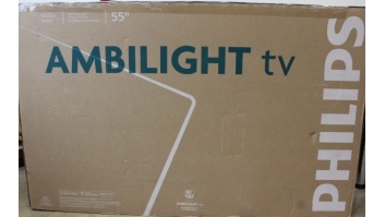 SALE OUT. Philips 55PUS8010/12 55" (139cm) LED 4K Ambilight TV | Philips 55PUS8010/12 | 55 | Smart TV | TITAN OS | UHD | Black | DAMAGED PACKAGING
