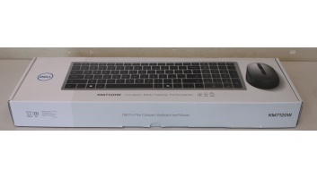 SALE OUT. Dell Keyboard and Mouse KM7120W Wireless Russian | Dell | Keyboard and Mouse | KM7120W | Keyboard and Mouse Set | Wireless | Batteries included | Bluetooth | Wireless connection | Russian | Titan Gray | DEMO, SCRATCHED
