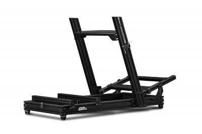 Next Level Racing Aluminium Simulator Cockpit, Wheel Plate Edition | GTElite Lite | Black