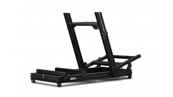 Next Level Racing Aluminium Simulator Cockpit, Wheel Plate Edition | GTElite Lite | Black