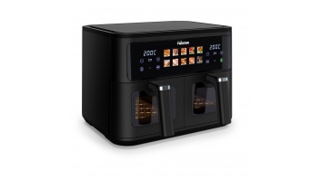 Tristar Double Basket Airfryer | FR-9075 | Power 2500 W | Capacity 9 L | Hot air technology | Black