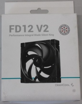 SALE OUT. Deepcool cooling fan R-FD12V2-BKNPN1-G | Deepcool Cooling Fan | FD12 V2 | Black | DAMAGED PACKAGING