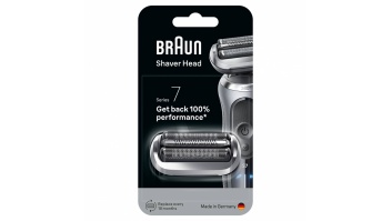 BRAUN Series 7  sietiņš + griezējbloks  skuvekļiem, sudraba