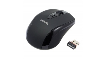 Logilink | Maus optisch Funk 2.4 GHz | wireless | 2.4GH wireless mini mouse with autolink | Black