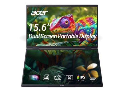 Acer | PD163QBMIUUX PD3 Series | 16 " | IPS | 16:9 | 60 Hz | 8 ms | 1920 x 1080 pixels | 250 cd/m² | HDMI ports quantity 1 | Black
