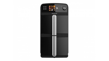 Cecotec Double hot air fryer | Cecofry DuoLevel 10000 | Power 2400 W | Capacity 10 L | Black