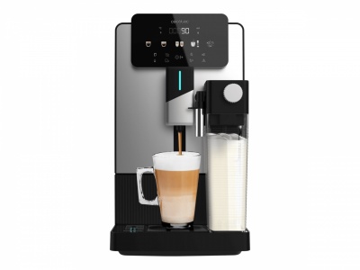 Cecotec Coffee machine | Cremmaet Latte Jar | Pump pressure 19 bar | Automatic | Built-in milk frother | Black/Silver | 1500 W