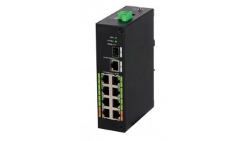 Switch|DAHUA|LR2110-8ET-120-V2|PoE ports 8|DH-LR2110-8ET-120-V2