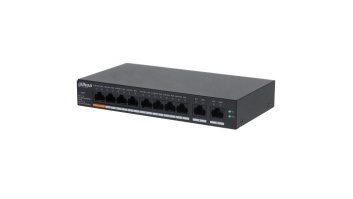 Switch|DAHUA|CS4010-8GT-60|Switch type Managed|Switch layer L2|Form factor Desktop/Wall-Mounting|10xRJ-45 ports|RJ-45 Ports Type Gigabit Ethernet (10/100/1000)|Power over Ethernet (PoE) Yes|8xPower over Ethernet (PoE) ports quantity|Total Power over Ether