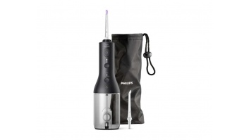 Sonicare Cordless Power Flosser 3000 mutes dobuma irrigators, melns