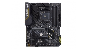 Asus | TUF GAMING B450-PLUS II | Processor family AMD | Processor socket AM4 | DDR4 | Memory slots 4 | Number of SATA connectors 6 x SATA-600 (RAID) | Chipset AMD B | ATX