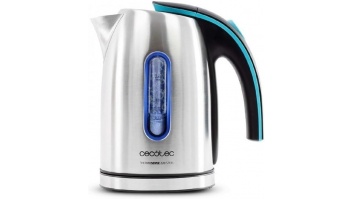 Cecotec Kettle | ThermoSense 220 Steel | Electric | 1630 W | 1.2 L | Stainless Steel | 360° rotational base | Stainless Steel
