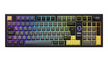 KEYBOARD WRL 5098B/BLACK/GOLD 6925758631921 AKKO