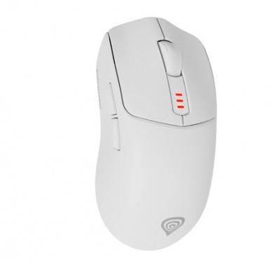 Genesis Zircon 500 G2 | Gaming Mouse | Wireless/Wired | 2.4 GHz, Bluetooth, USB | White